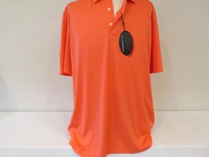 Herren Greg Norman Play Dry KORALLE Polo Golf Shirt XL 51" Brustumfang Neu mit Etikett $ 55,95 - Bild 1 von 4