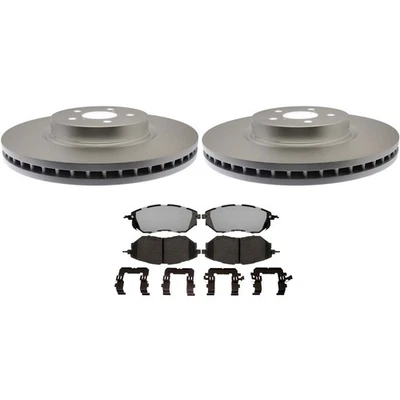 KIT-210513-831 Raybestos kits de disco de freio e pastilhas conjunto de 2 rodas dianteiro para Forester - Imagem 1 de 4