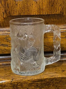 Vintage McDonalds Batman Forever (1995) Robin Sammlerstück Glas Becher Tasse 3D - Bild 1 von 5