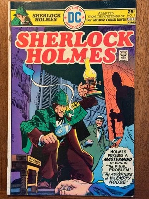 Sherlock Holmes #1 (DC Comics septiembre-octubre 1975) Foto 1 de 2