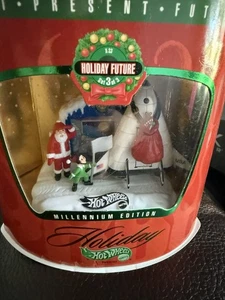 2000 Hot Wheels Holiday Future 3/3 Millennium Edition X-33 White/Black  - Picture 1 of 8