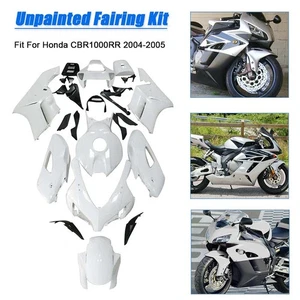 Bodywork Fairing Kit Unpainted Set Cowling ABS New Fit For CBR1000RR 2004 - Picture 1 of 10
