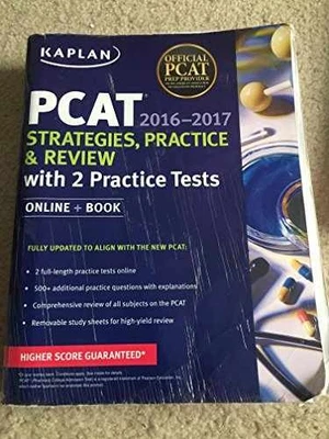 Kaplan PCAT 2016-2017 Strategies, - Paperback, by Kaplan Test Prep - Very Good - Image 1 of 2