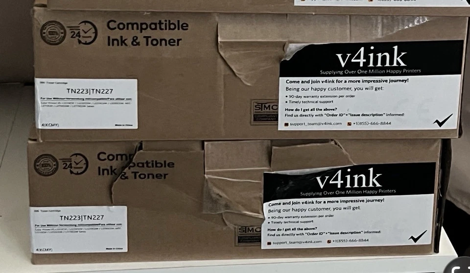 PACK 2... Juego de tóner de tinta V4 TN223 TN227 Exp 2026 Foto 1 de 1