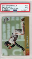 2020 Topps Stadium Club JAYLIN DAVIS Chrome Refractor RC #162 PSA 9 Mint *POP 1*