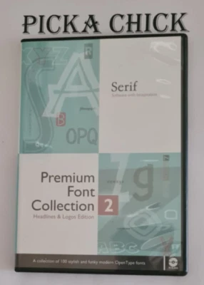 Serif Premium Font Collection 2 Headlines & Logos Edition DVD - Image 1 of 4