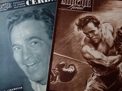 Miroir Sprint  2 numéros souvenir - 1949 -  Marcel Cerdan - Paul Ordner- Neuf. - Photo 1/4