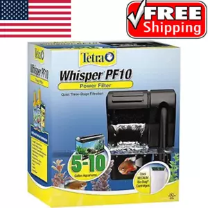 Tetra Whisper Power Filter 10 Gallons, Quiet 3-Stage aquarium Filtration. - Picture 1 of 3