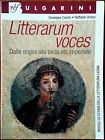 G. Casillo e R. Urraro, Litterarum voces. Dalle origini..., Ed. Bulgarini, 2004