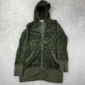 Juicy Couture Green Full Zip Hoodie Women’s Size Small - Picture 1 of 13