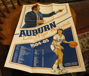 Auburn Lady Tigers ~ 1984-1985 Poster ~ AUTOGRAMME (10) - Bild 1 von 8