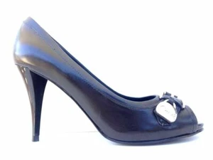 GUESS DAMEN SCHUHE PUMPS SANDALE FL4WISLEA07 LEDER SCHWARZ ORIGINAL PE NEU - Bild 1 von 5