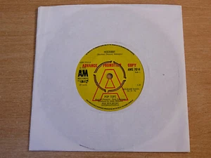 EX- !! Pop Tops/Hideaway/1972 A&M 7" Single/Demo - Picture 1 of 3