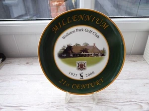 *WOLLATON PARK GOLF CLUB : 21st CENTURY 1927 - 2000* Collector Plate - Picture 1 of 2