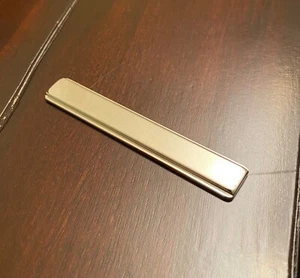 Shower Door Strike Jamb Magnet for Swing Shower Doors - 3" long 1/2 wide - Picture 1 of 2