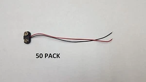 PAQUETE DE 50 - CONECTOR A PRESIÓN BATERÍA AISLADA DE LUJO 9V - TIPO T # 32-8007DLX6-50PK - Imagen 1 de 2