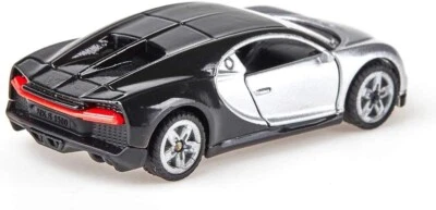 Siku 1508 Bugatti Chiron Sports Car, Toy car for children Metal/Plastic, Silver - Image 1 of 4
