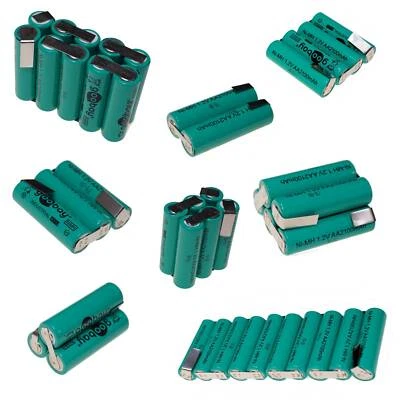 Akku 1,2V- 12V 2100mA NiMH Akkupack Industrieakku Flat-Top Modellbau Pyramide - Bild 1 von 4