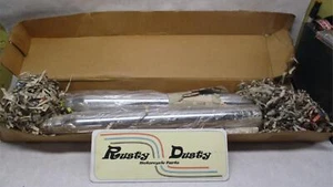 Samson Chrome NOS Rolled Thunder Exhaust Harley Davidson Dressers 1985-94 M-145 - Picture 1 of 12