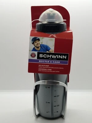 Schwinn Bike Waterbottle Holder Alloy Cage with BPA Free Water Bottle - Image 1 of 4