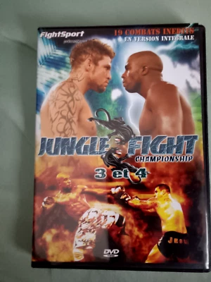 JUNGLE FIGHT 3&4 Rare Mixed martial arts Vale Tudo DVD NHB, MMA, UFC, PRIDE - Image 1 of 4