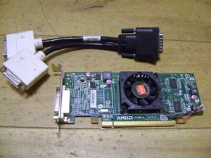 Dell 01CX3M AMD ATi Radeon HD6350 PCI-e Low Profile Dual-Monitor Graphics Card - Picture 1 of 11