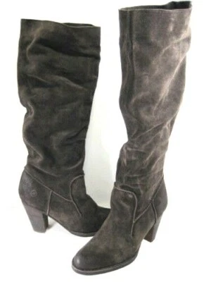 BOTA DE GAMUZA SUCIA MARRÓN OSCURO BRONX YANNICK MUJER EUR TALLA 39 Foto 1 de 4