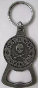 DEATH WISH COFFEE PORTACHIAVI PORTABOTTIGLIE - NUOVO - Foto 1 di 2
