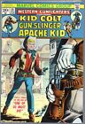 Western Gunfighters 20  Kid Colt, Gun-Slinger & Apache Kid  Marvel 1974