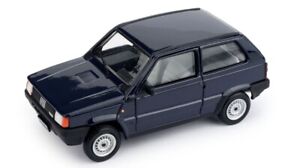 Miniature voiture auto 1:43 Brumm Fiat panda 750L 1986 Bleu diecast À Véhicules