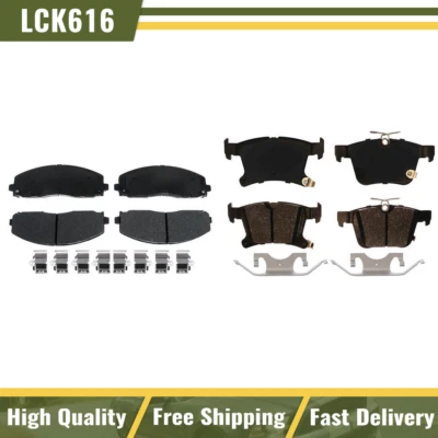 Raybestos R 系列前后陶瓷刹车片适用于 2017 - 2019 年克莱斯勒 Pacifica — 第 1/4 张图片