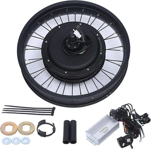 Kit Di Conversione per Bicicletta Elettrica Da 20" - 48 V 1000 W - Motore Rearmm - Foto 1 di 12
