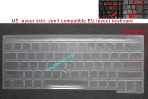 Keyboard Skin for Lenovo thinkpad L330 L380 L390 L450 L460 L480 E335 E475 E480 - Picture 1 of 6