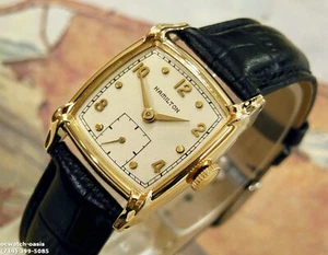 1951 Vintage HAMILTON CLYDE, Stunning SILVER Dial, Serviced & Warranty - Picture 1 of 9