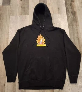 Spitfire Skateboard Hoodie Lil Beatdowns Black Mens LARGE - Picture 1 of 6