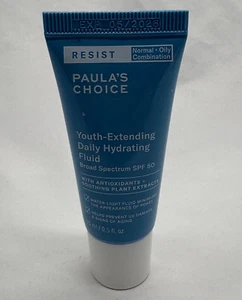 Paula's Choice RESIST Youth-Extending Daily Hydrating Fluid SPF50 .5oz EXP 5/26 - Picture 1 of 2