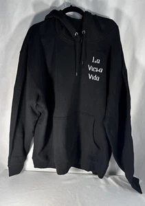 La Vicla Vida Hoodie, Farbe: Schwarz, Größe: 3XL. Neu - Bild 1 von 12
