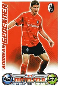 100 Andreas Glockner - SC Freiburg - TOPPS Match Attax 2009/2010 - Foto 1 di 2