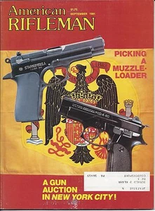 American Rifleman Magazine September 1981 Picking A Muzzleloader   - Picture 1 of 8