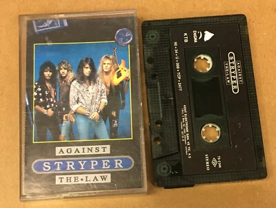 STRYPER - AGAINST THE LAW (1990) CASSETTE MADE IN TURKEY - Image 1 of 2
