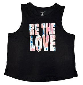 Old Navy Women’s Active Tank Top XS Black Go-Dry Be The Love NWT NEW - Picture 1 of 7