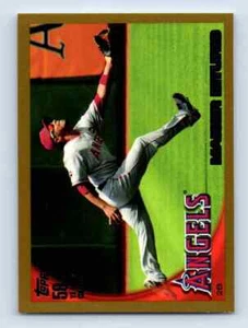 2010 Topps Gold Maicer Izturis 0778/2010 Los Angeles Angels #566 - Picture 1 of 2
