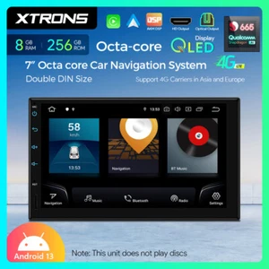 7" Autoradio Doppel DIN 8G+256GB Android 13 UI 4G LTE 8-Core GPS Navi WIFI USB - Bild 1 von 19