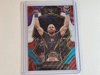 Jiri Prochazka 2023 Panini UFC Select Tri Color Wave Prizm SP Hobby - Image 1 of 4