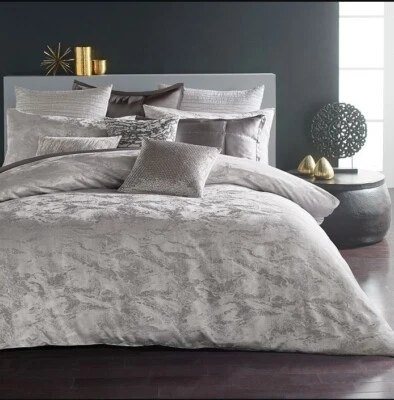 Donna Karan Luna 3P Queen duvet cover Shams set - Image 1 of 4