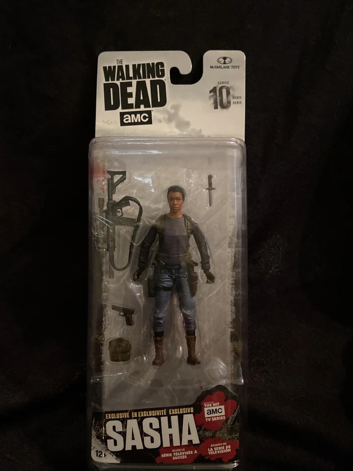 AMC The Walking Dead McFarlane Serie 10 Exclusivo de SASHA Foto 1 de 2