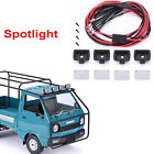 Quadrat Lichter Scheinwerfer Top Lampe für WPL D12 RC Truck Upgrade Zubehör Sets