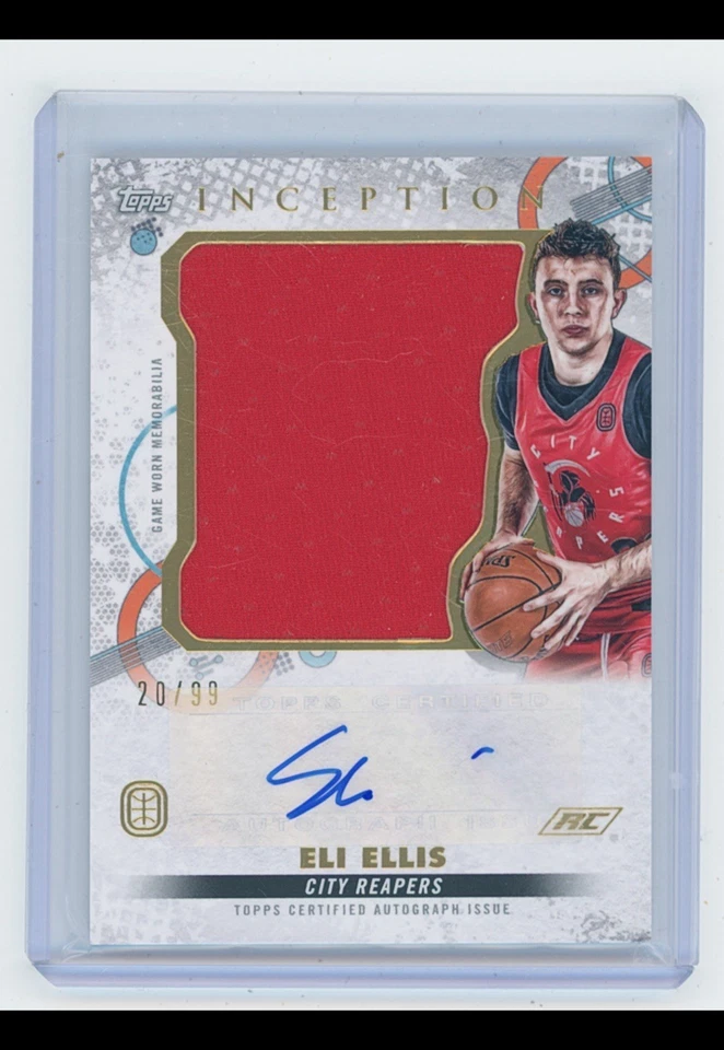 2023 TOPPS INCEPTION OVERTIME ELITE OTE AUTO JUMBO RELIC 20/99 - Image 1 of 2