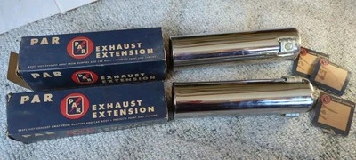 Nuevo de Lote Antiguo Peters & Russell Par de Extensión de Escape Automático Cajas Originales Años 1940-50 Casi Nuevo Foto 1 de 4