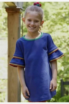 MATILDA JANE MJ Moments With You School Bell Dress Size 8 Blue Short Sleeves  - Image 1 of 4